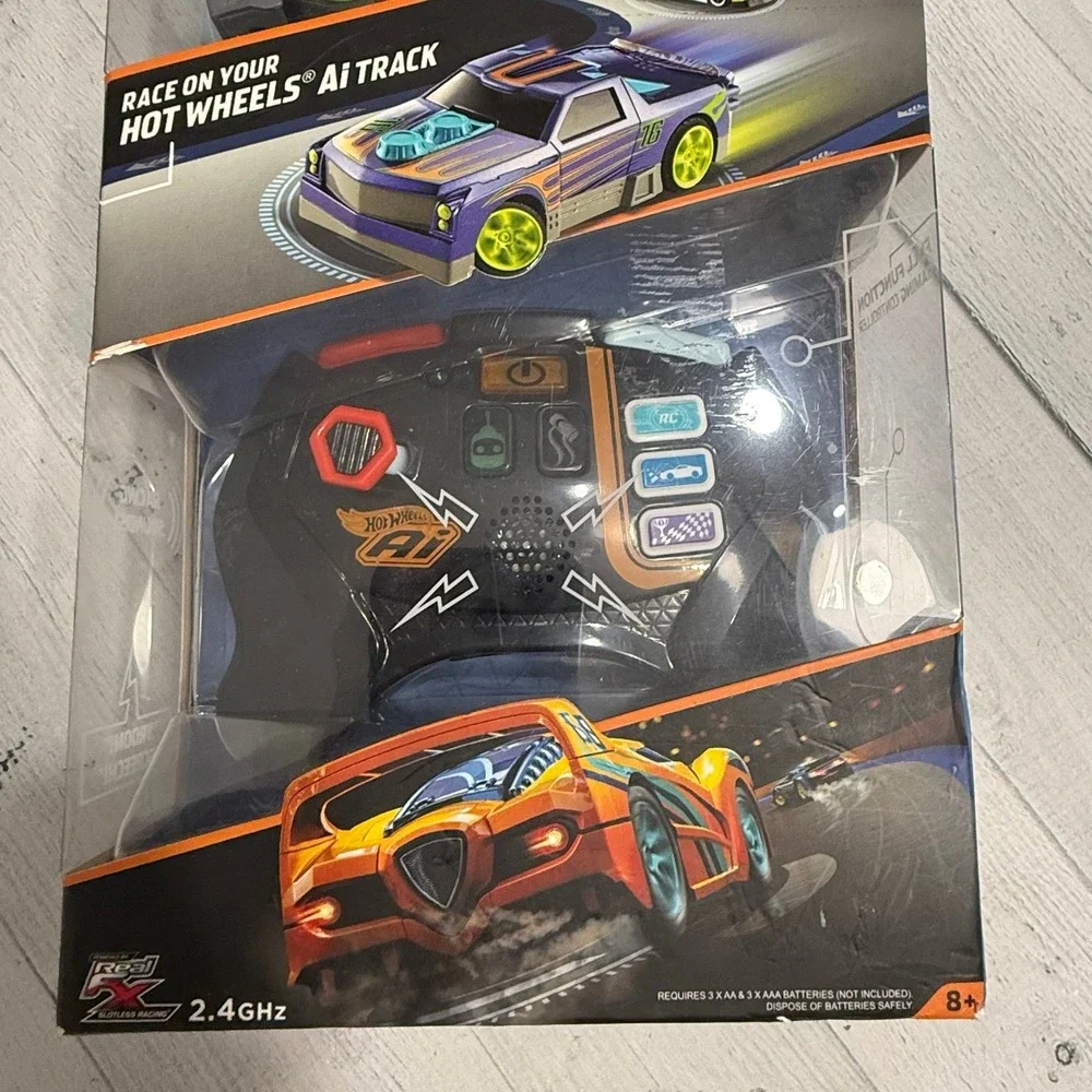HOT WHEELS Ai‎ Smart Cars TURBO DIESEL Car & Controller NEW